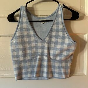 LA HEARTS Women’s Plaid Tank Top
